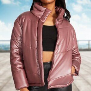 Steve Madden The Downtown Jacket in Rose Taupe